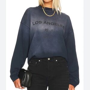 Anine Bing Sweatshirt Jaci Myth Los Angeles – Navy